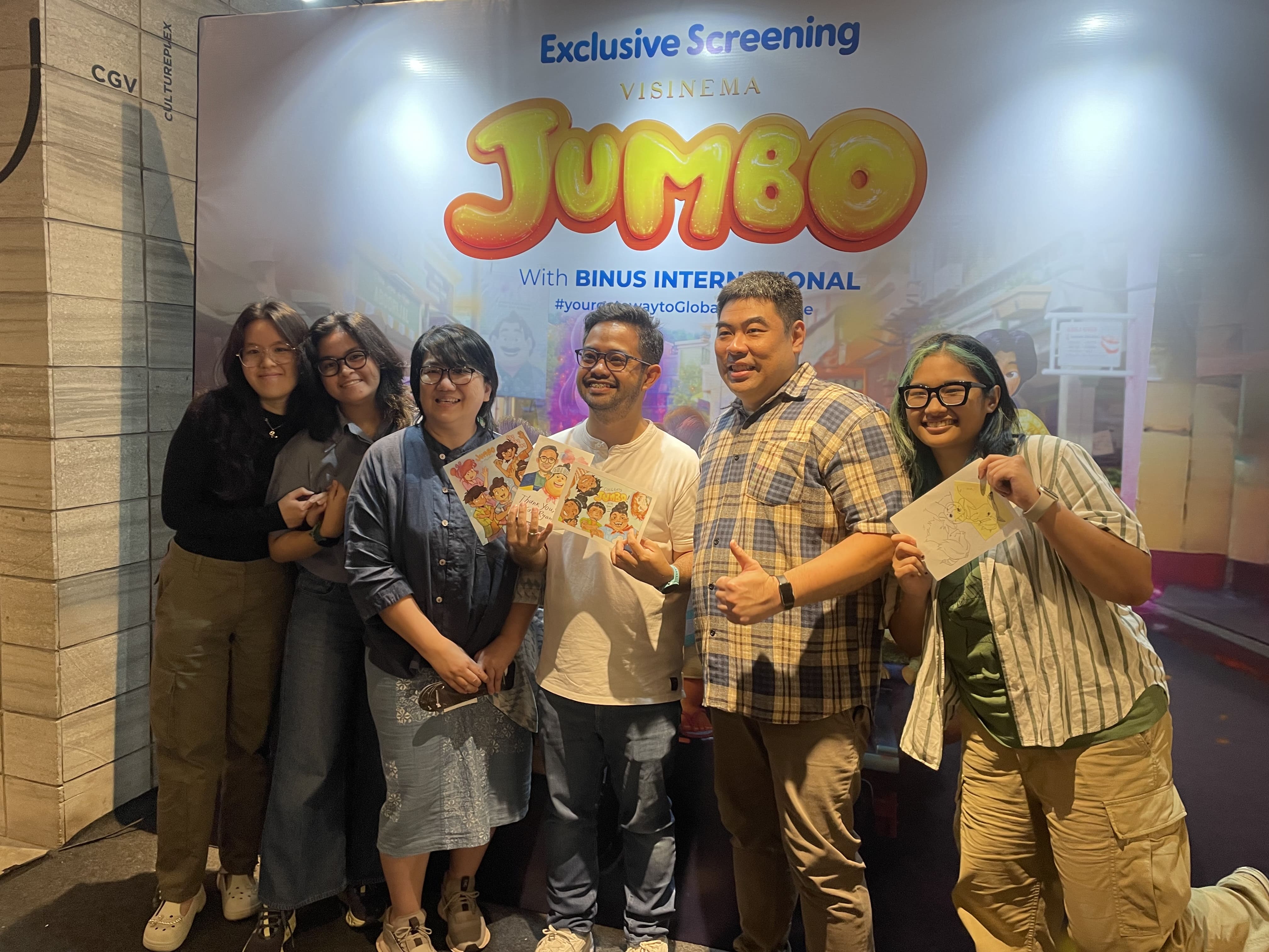Binus Gelar Nobar Film Jumbo, Apresiasi Sutradara Ryan Adriandhy Sebagai Alumni
