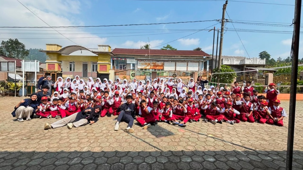 Kegiatan Tani Muda di SDN Dukuhtengah (Sumber: Dokumentasi pribadi)