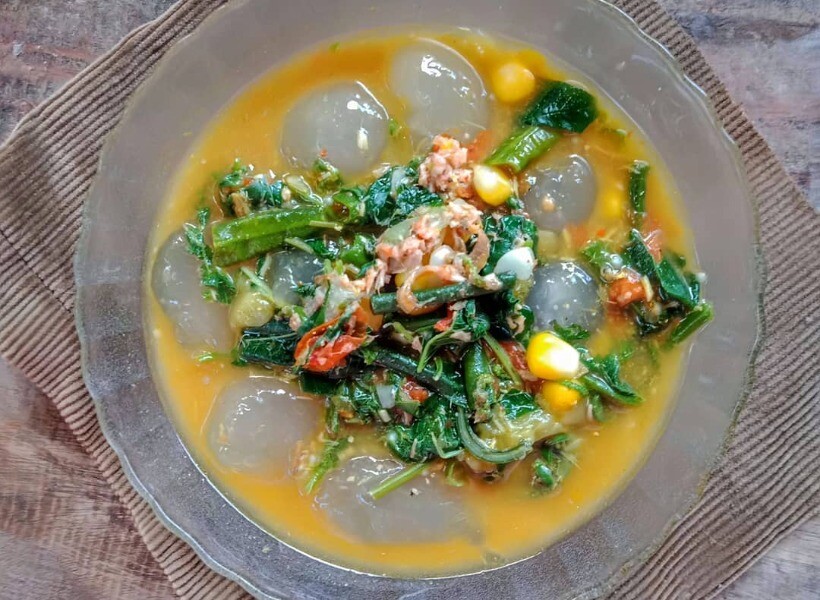 Kapurung, makanan khas Sulawesi Selatan