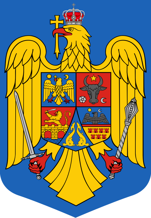 Lambang Negara Romania | Sumber: Wikipedia Commons