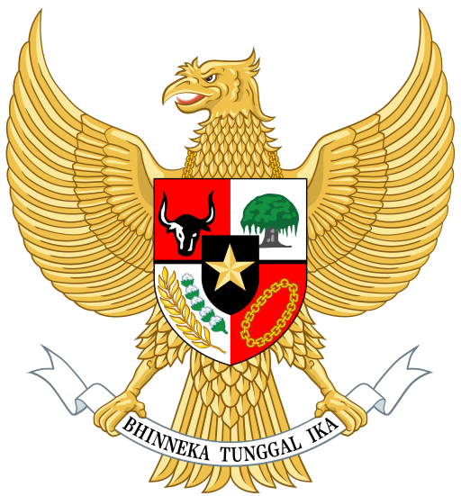 Garuda Pancasila, Bhineka Tunggal Ika | Sumber gambar: Wikimedia Commons/Gunawan Kartapranata