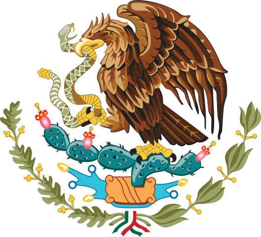 Lambang Negara Meksiko | Sumber: Wikipedia Commons