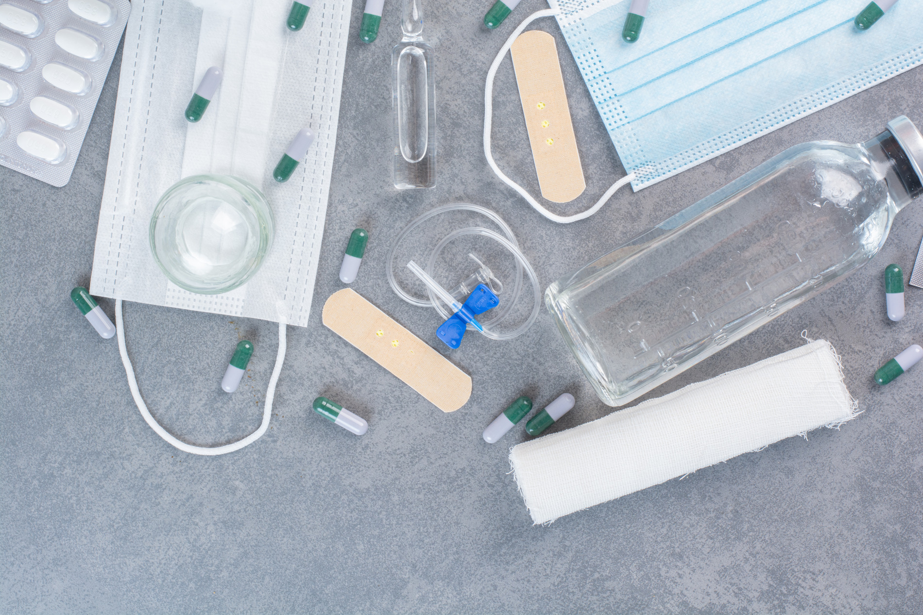 Ilustrasi sampah medis