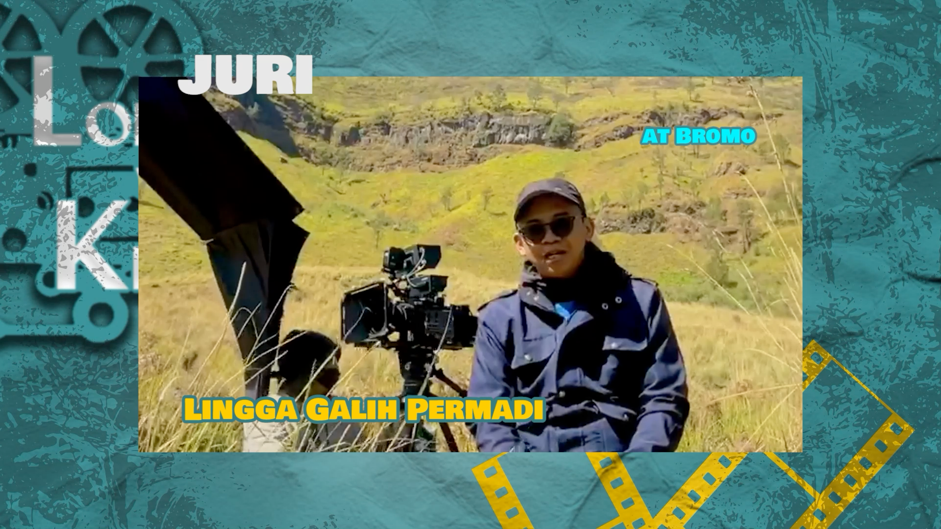 Lingga Galih Permadi saat memberikan sambutan secara virtual | Foto: KIM Gema Bulukerto