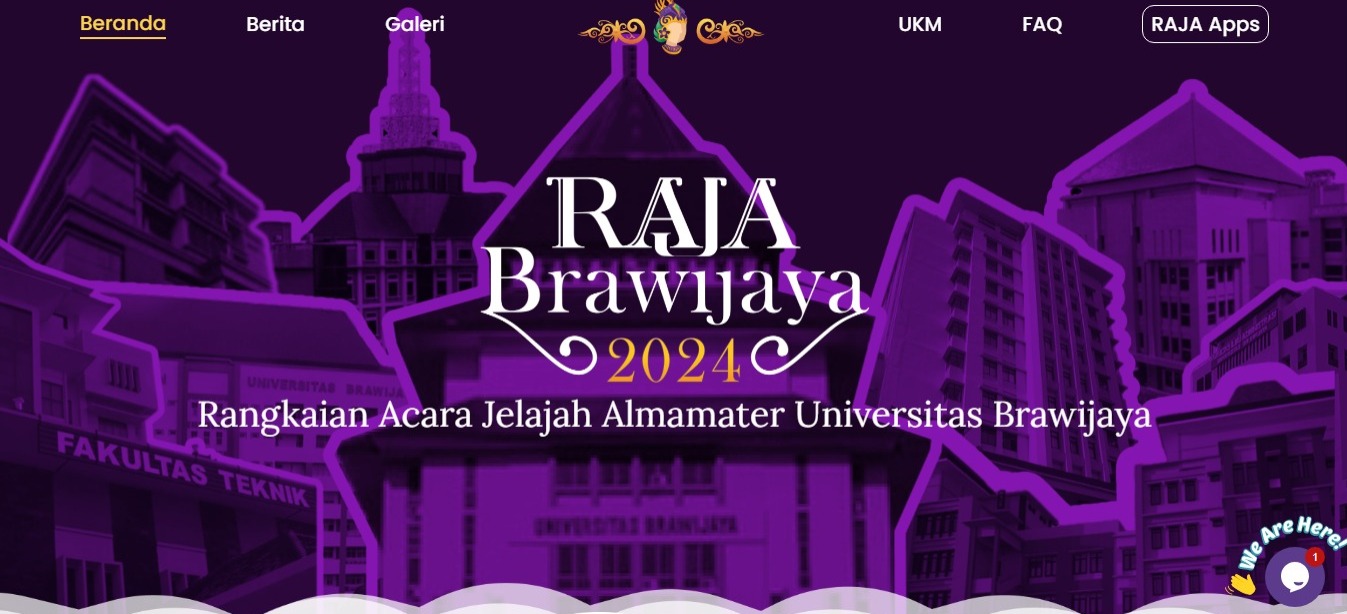Website Raja Brawijaya 2024