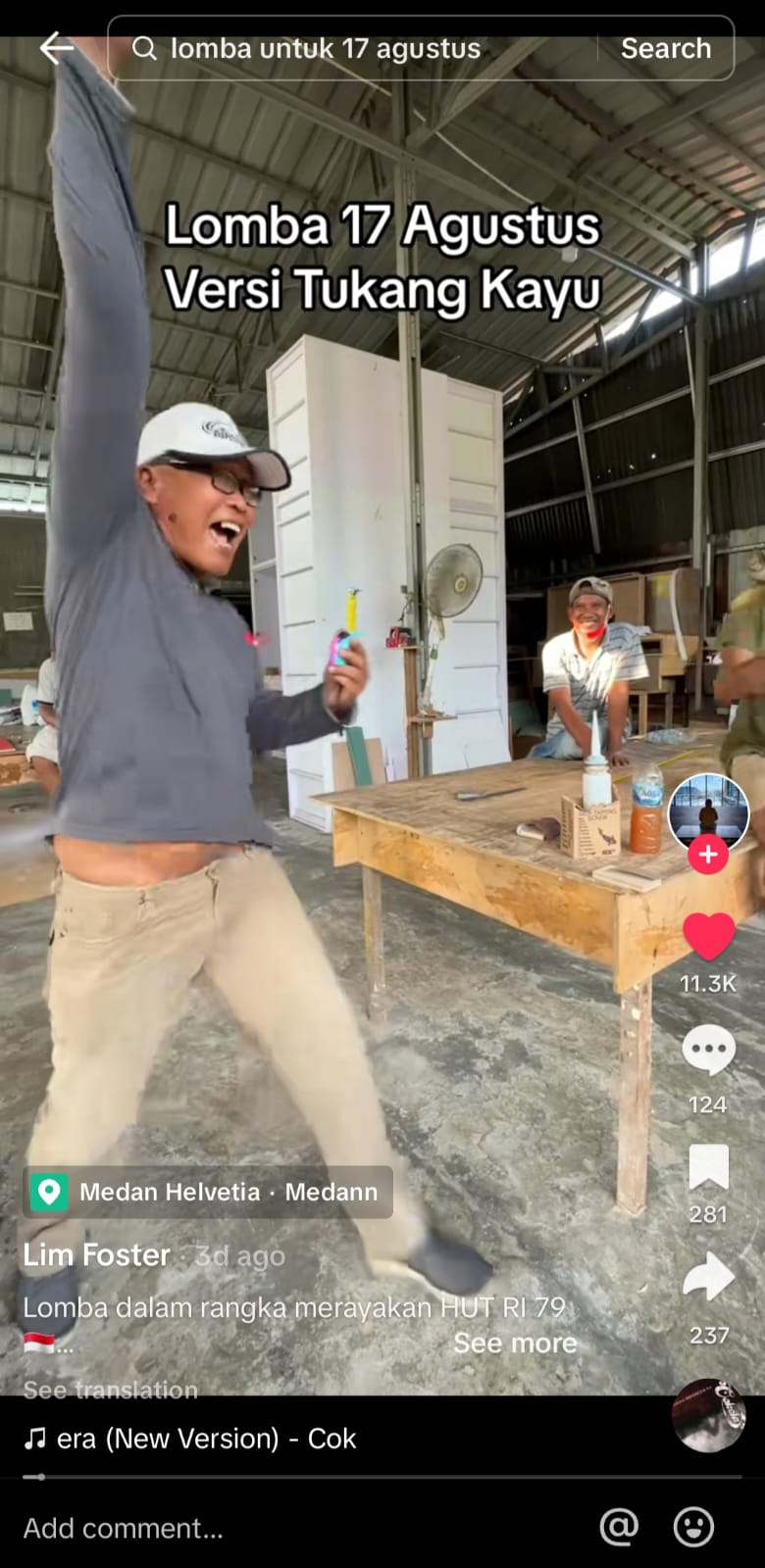  Sumber foto: tangkapan layar TikTok @limfosfer 