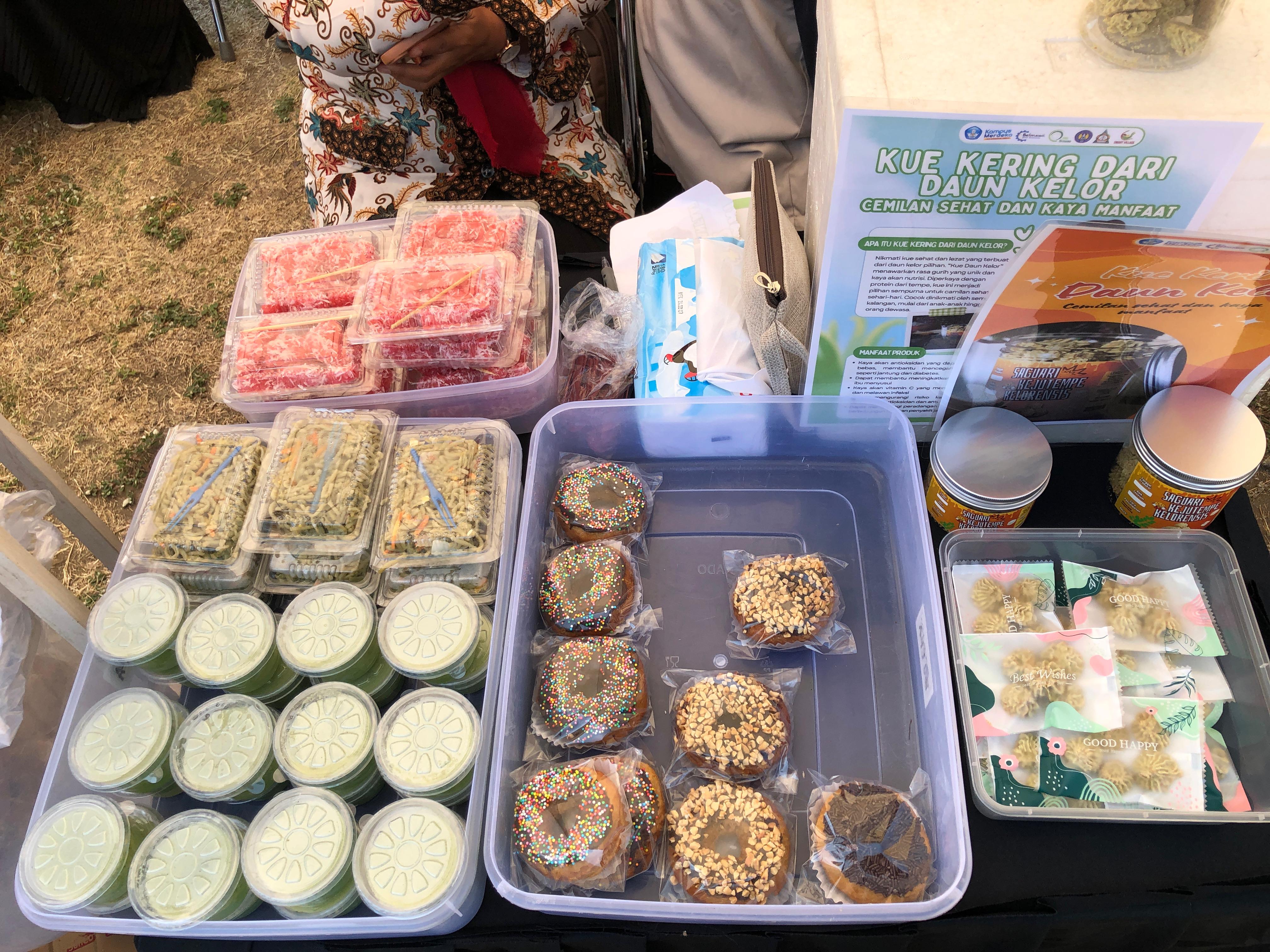 Produk hasil daun kelor, Foto : Syahdina Nur Cahyana Fajrin