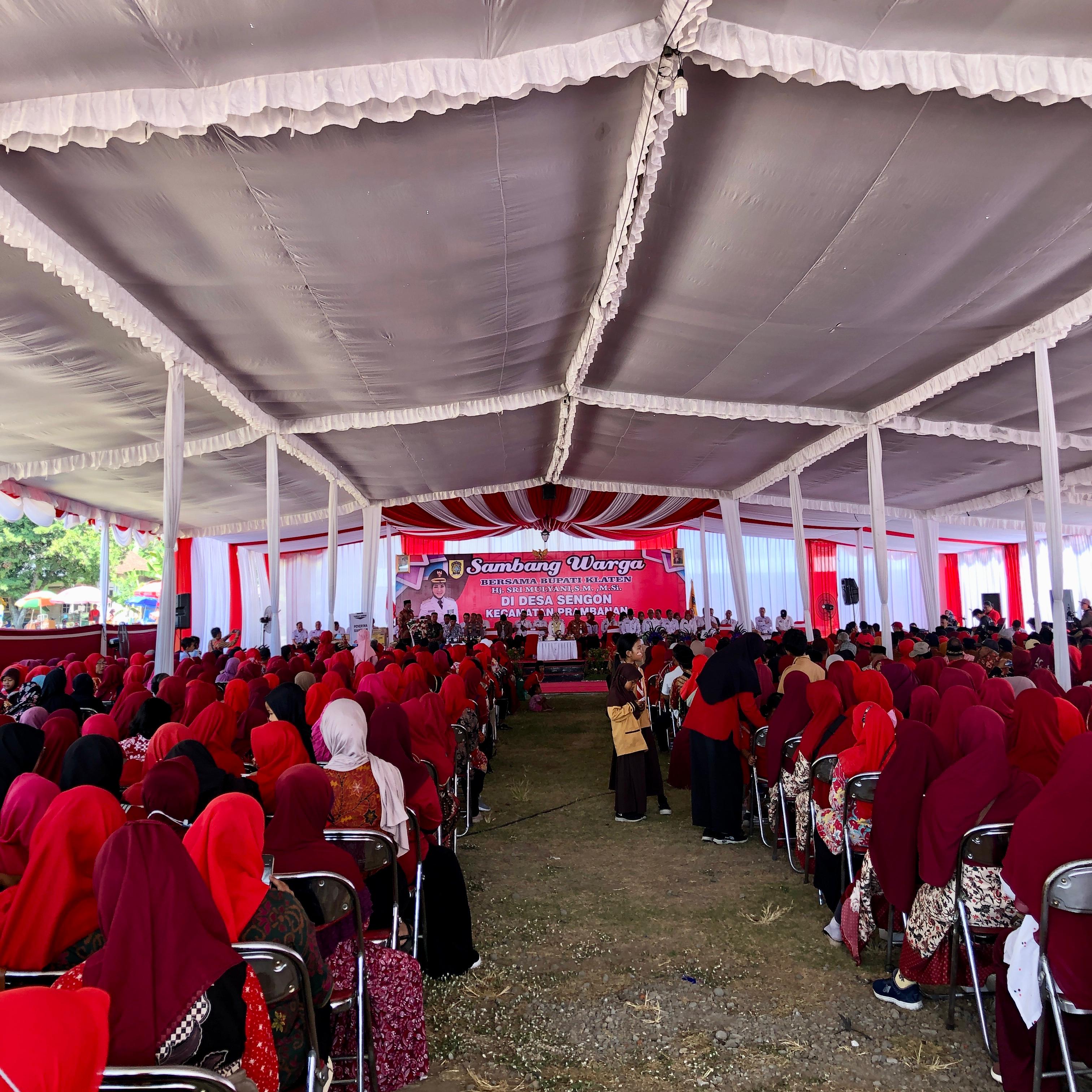 Acara Sambang Warga, Foto : Syahdina Nur Cahyana Fajrin