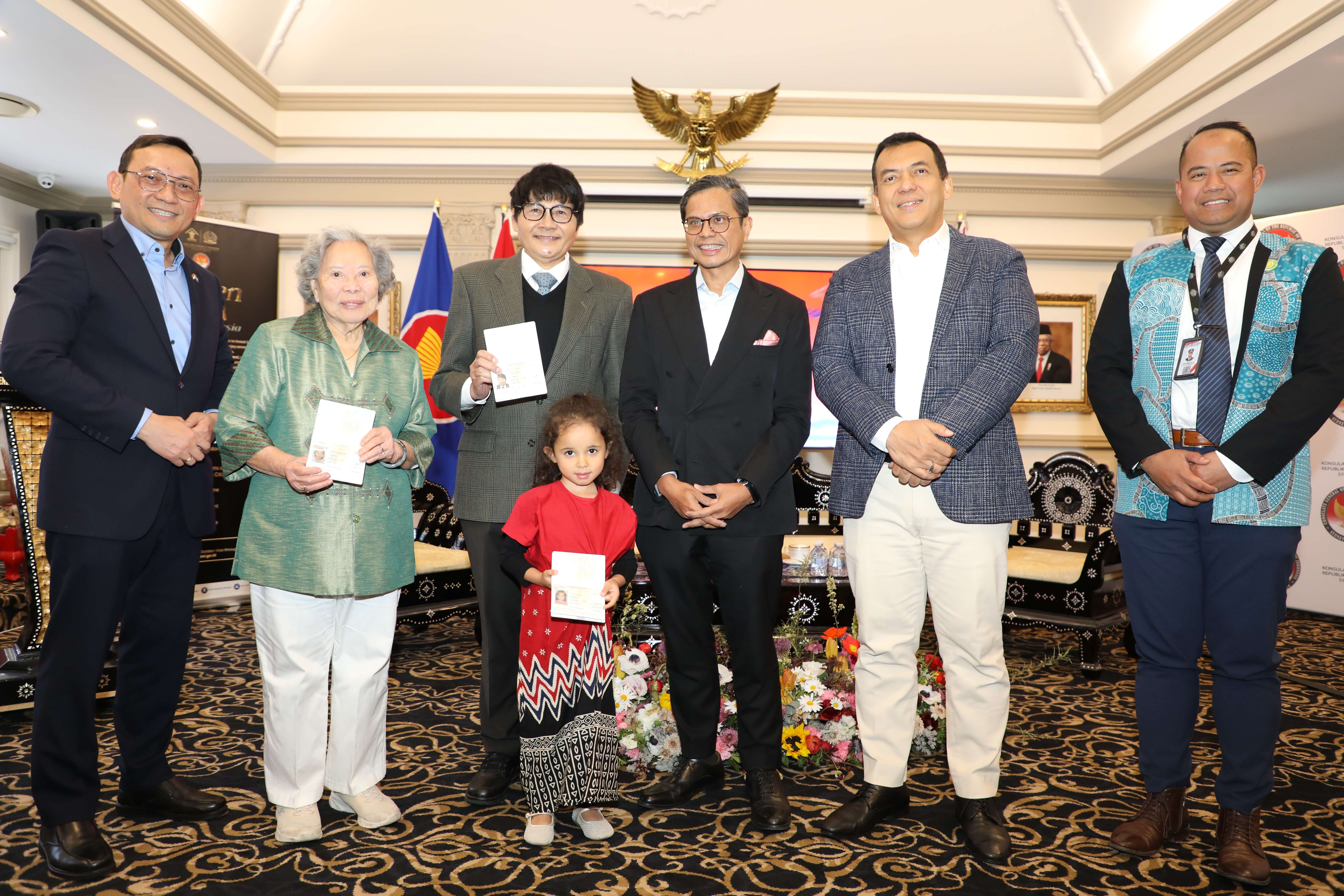 Peluncuran e-paspor untuk WNI di Sydney, Australia | KJRI Sydney