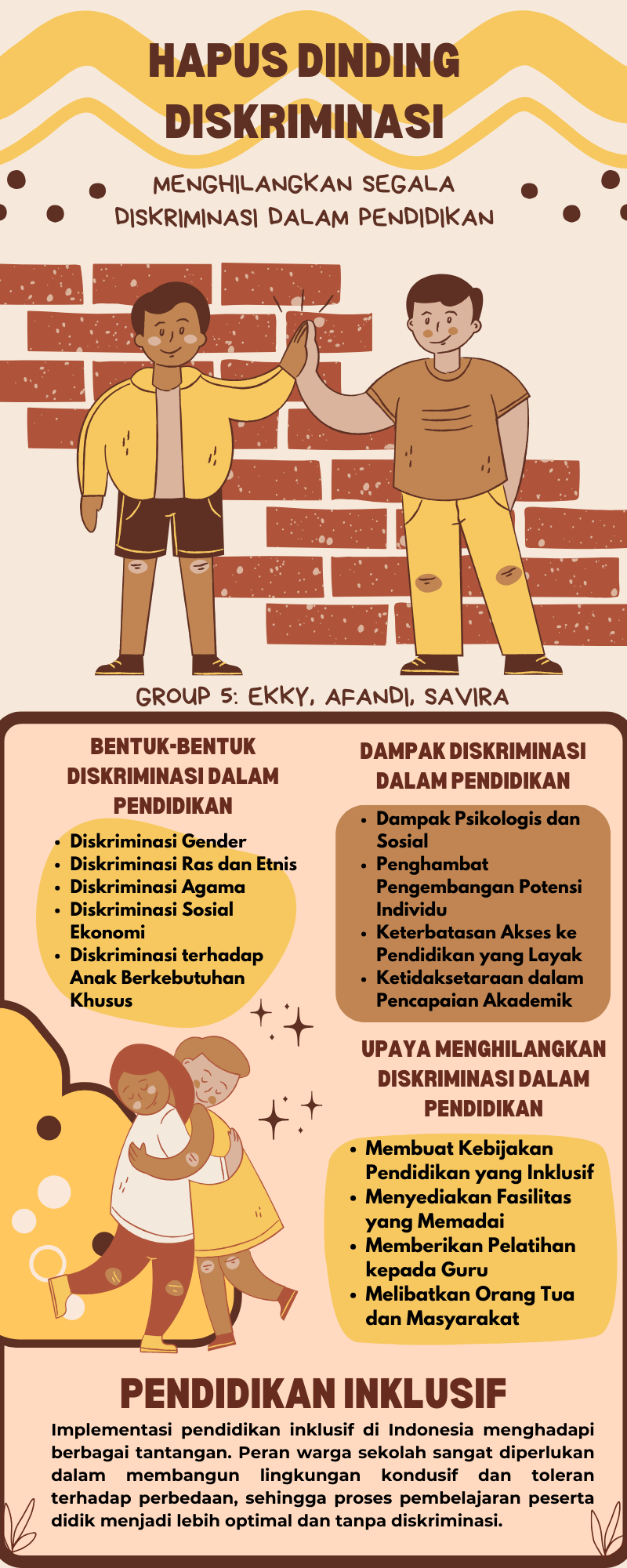 Ilustrasi Relief Candi Kepiting dan Pendeta | Ilustrasi Pribadi