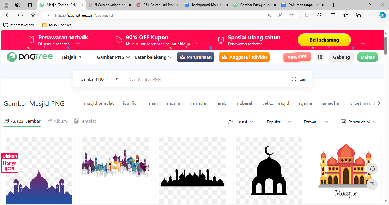Cara Download Background Maulid Nabi Muhammad SAW
