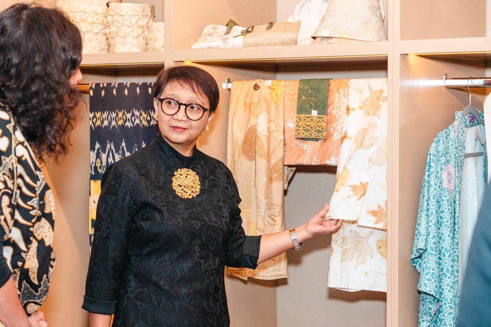 Retno Marsudi saat berada di Indonesia House Amsterdam | KBRI The Hague