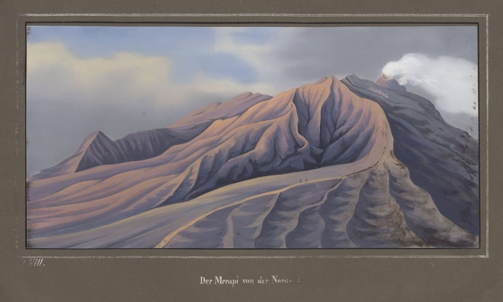 Gunung Merapi dari sisi utara