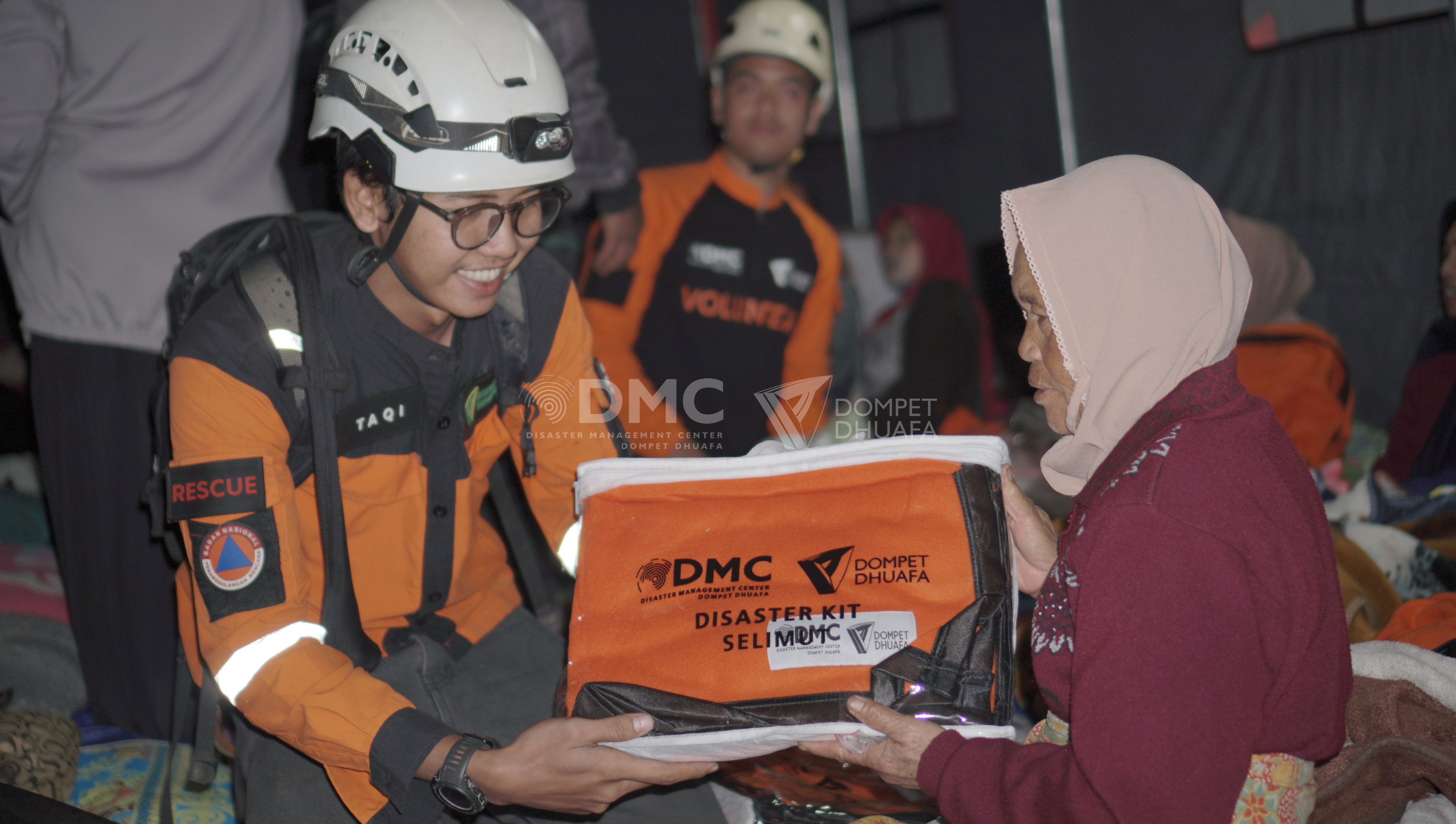 Bantuan untuk gempa Jabar/Dompet Dhuafa