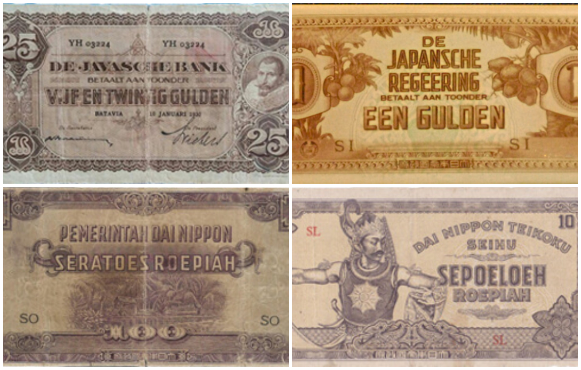 4 mata uang yang ditetapkan oleh Maklumat Pemerintah Indonesia 3 Oktober 1946 | https://visual.kemenkeu.go.id/sejarah-oeang