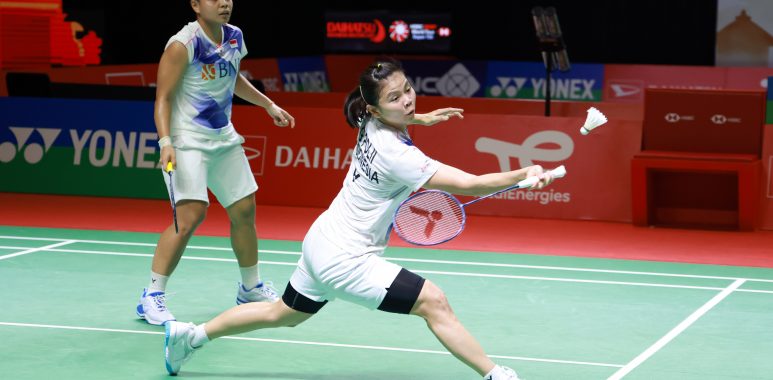 Greysia Polii dan Apriyani Rahayu bertanding di Indonesia Masters 2021 | pbsi.id