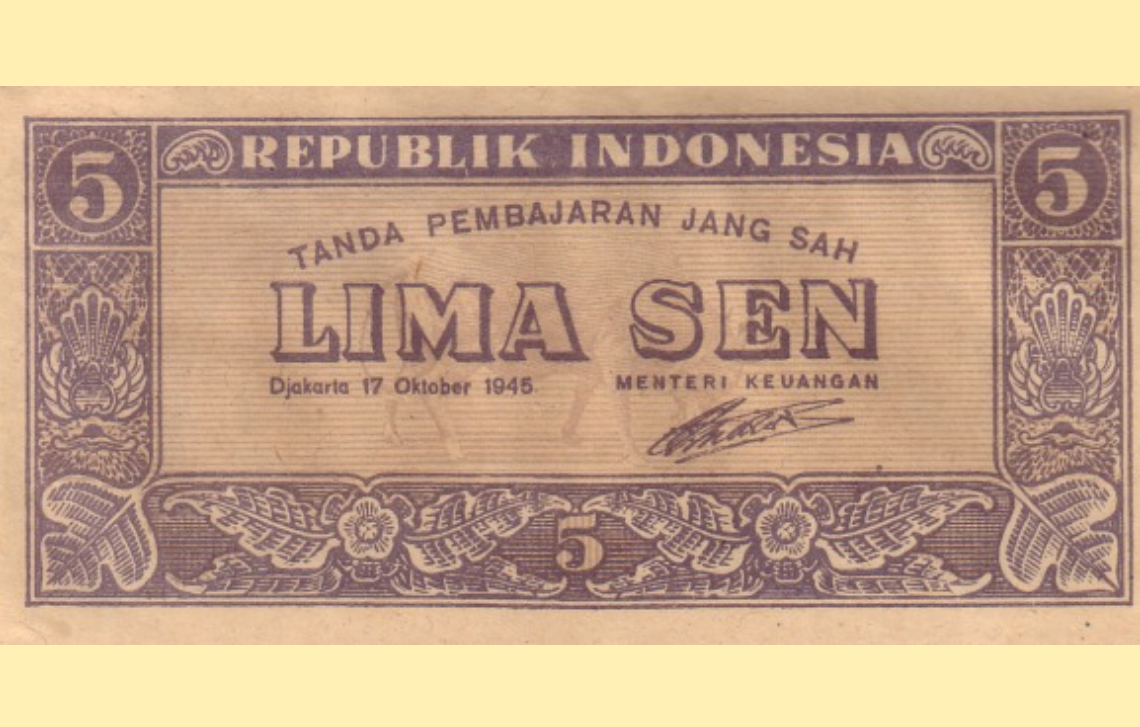 Pecahan 5 Sen | Wikimedia Commons
