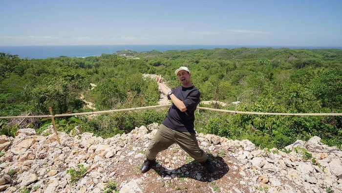 Tanah kapur di bukit karst Gunungkidul