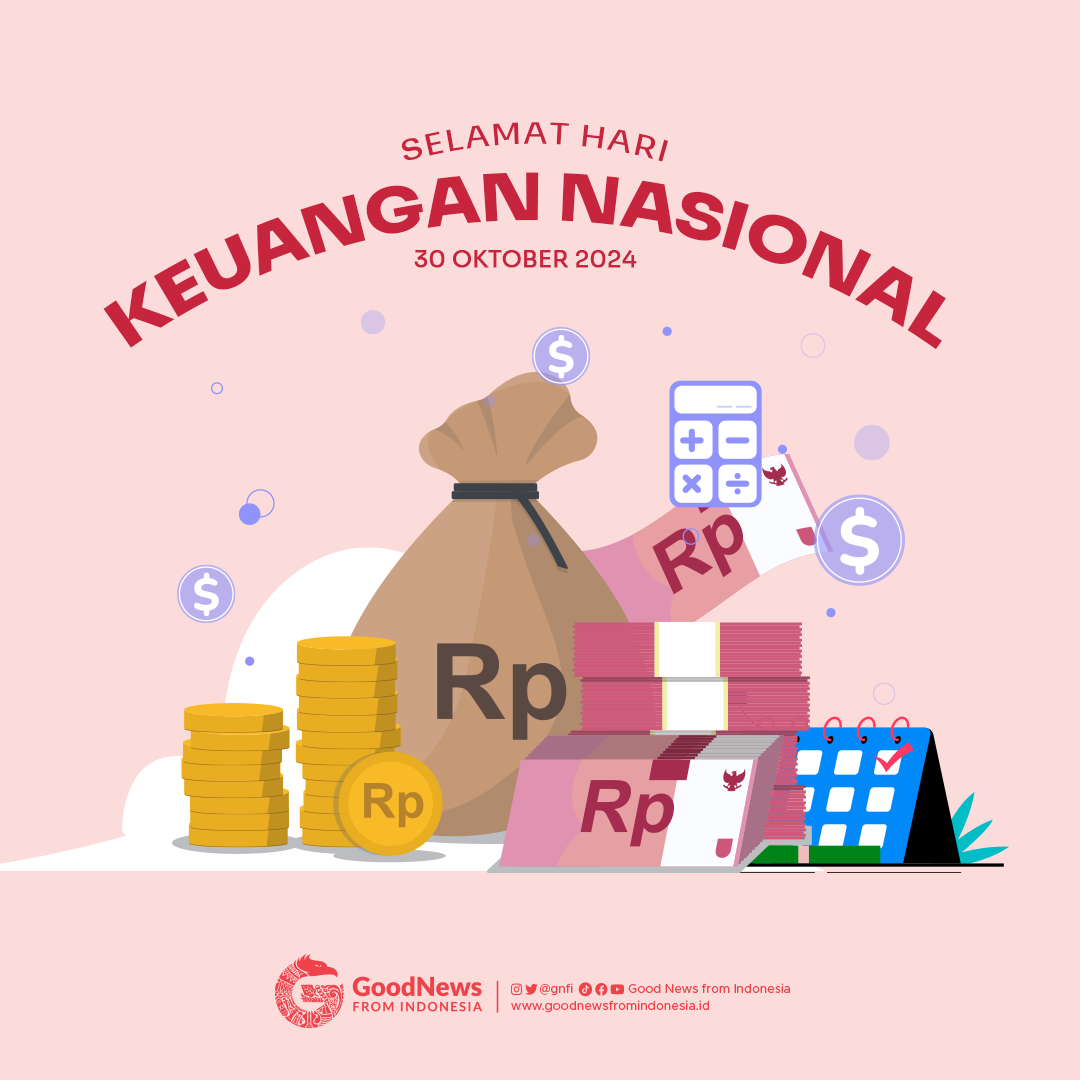 Poster Hari keuangan nasional 30 oktober 2024 