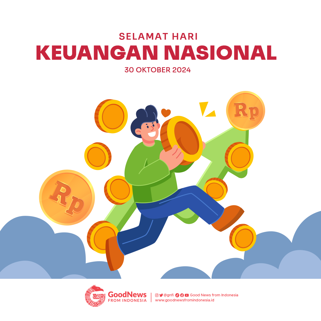 Poster Hari keuangan nasional 2024 - hari oeang republik indonesia 30 oktober