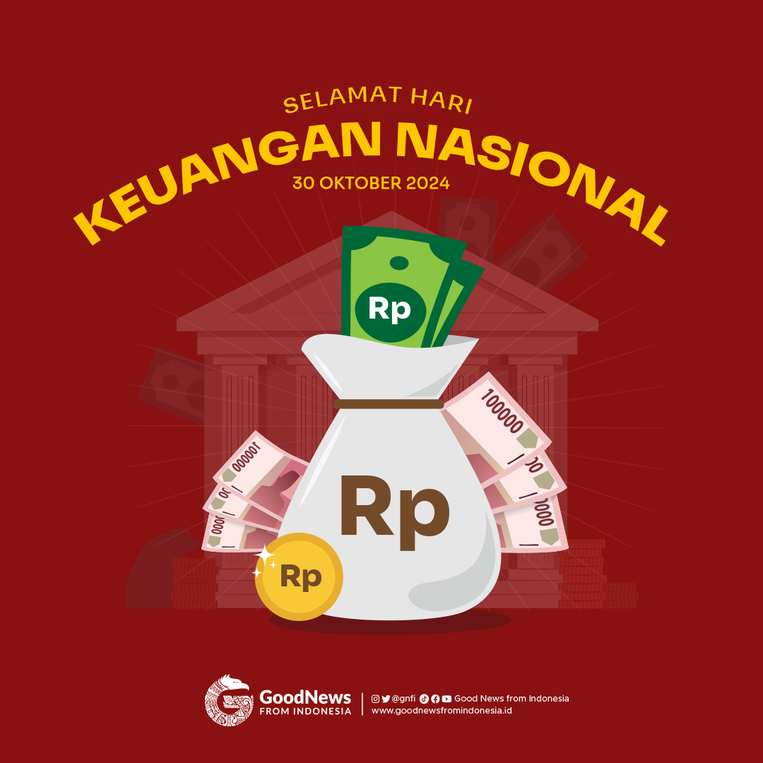 Poster Hari keuangan nasional 30 oktober 2024 