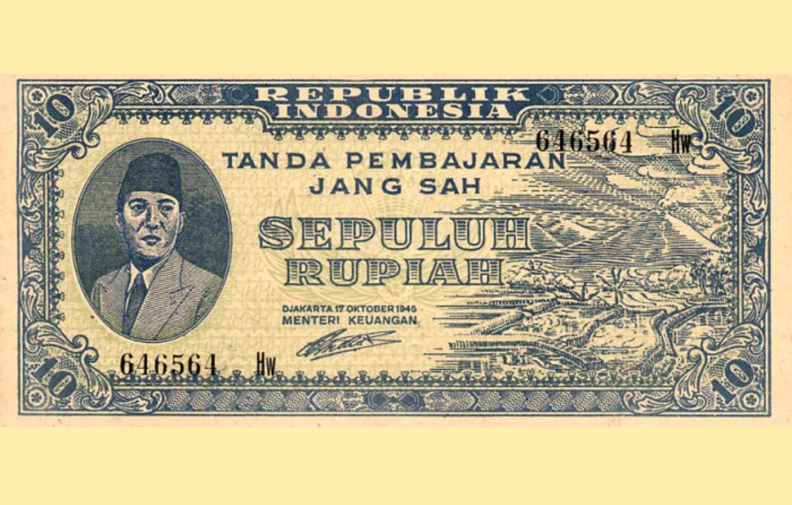 Pecahan Rp10 | Wikimedia Commons