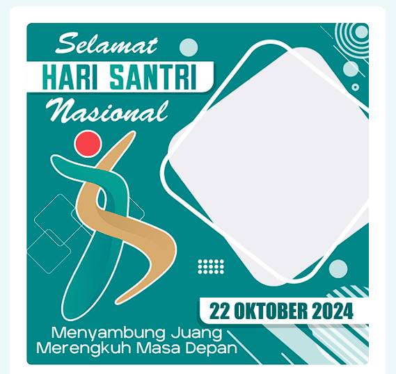 twibbon peringatan hari santri nasional 2024