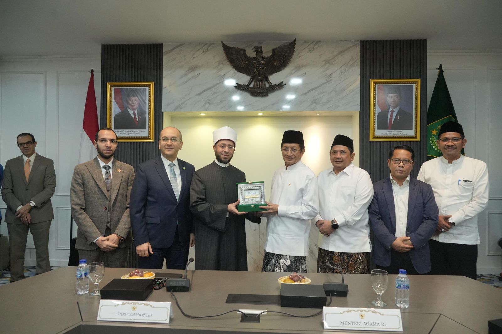 Menag bersama perwakilan Mesir | Kemenag RI