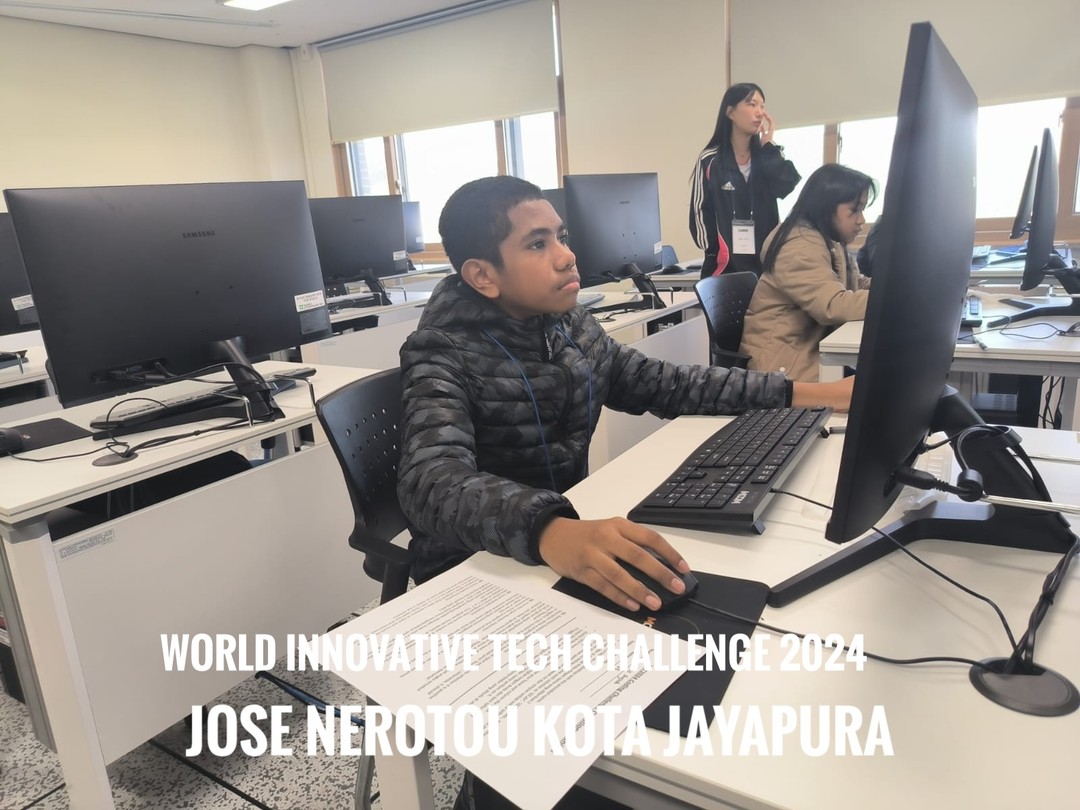 Jose Nerotou, salah satu Tim Indonesia di World Innovative Technology Challenge 2024. © Instagram @yohanessurya_official.