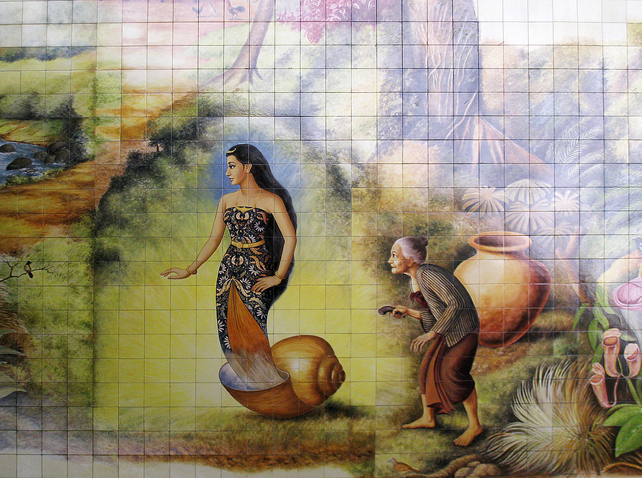 Ilustrasi Keong Mas