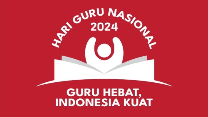 Logo Hari Guru Nasional 2024 