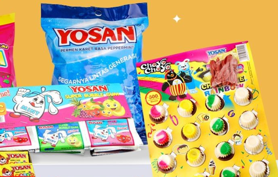 Permen Yosan | Instagram @yosan_permen_karetku