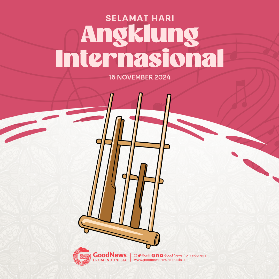 Poster Hari Angklung Internasional 2024