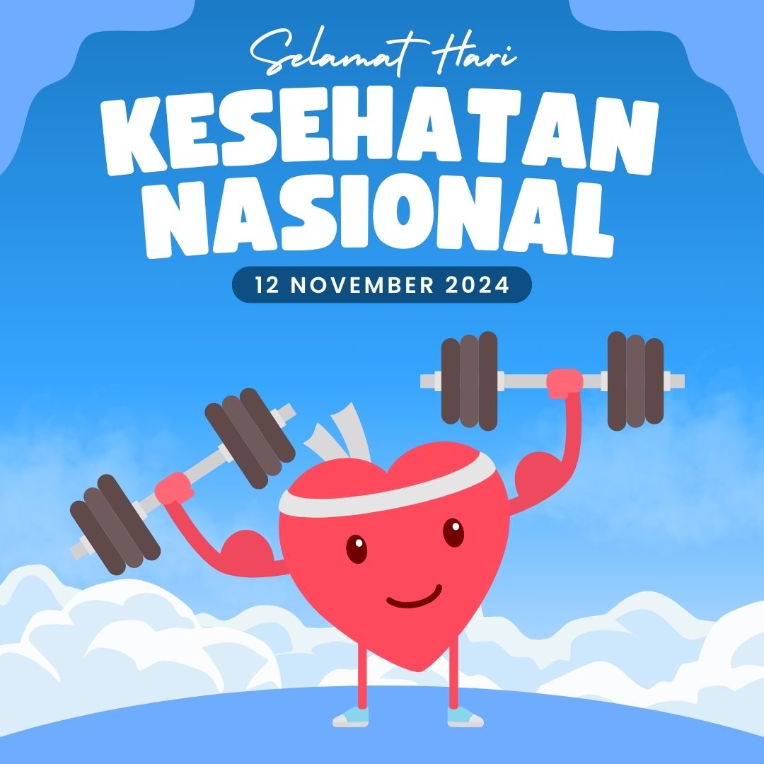 poster hari kesehatan nasional ke-60 tahun 2024 - 01