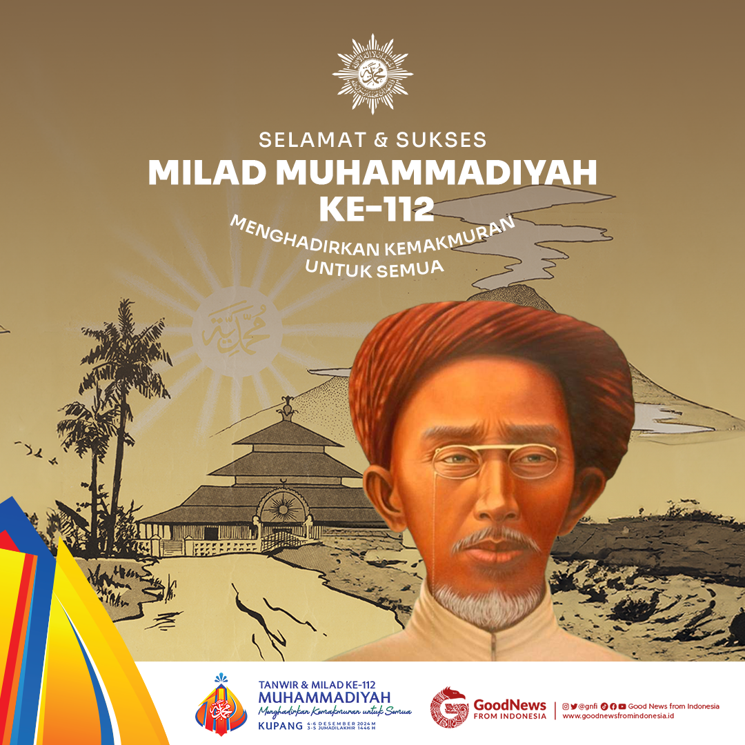 poster milad muhammadiyah ke-112