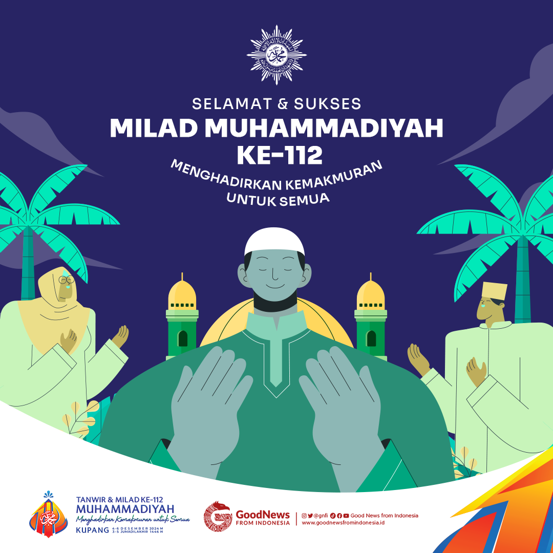 Poster Milad Muhammadiyah ke-112
