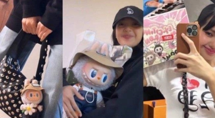 Boneka Labubu. Foto: Instagram @lalalalisa_m