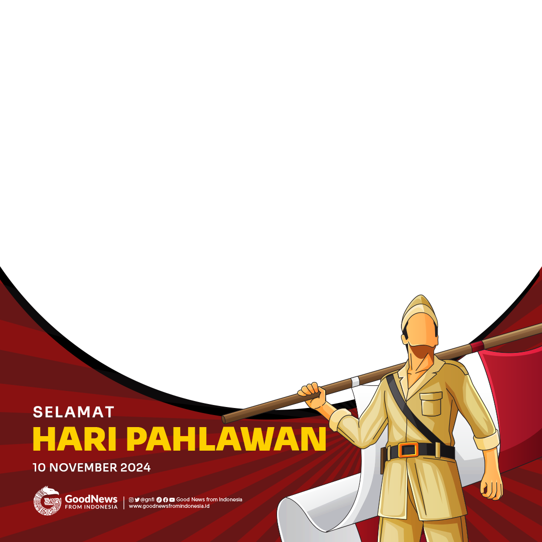 twibbon hari pahlawan 2024