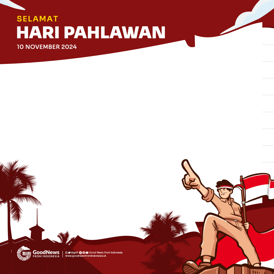 twibbon hari pahlawan 2024