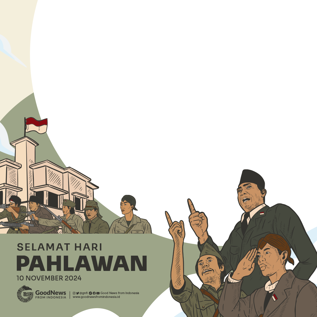 twibbon hari pahlawan 2024