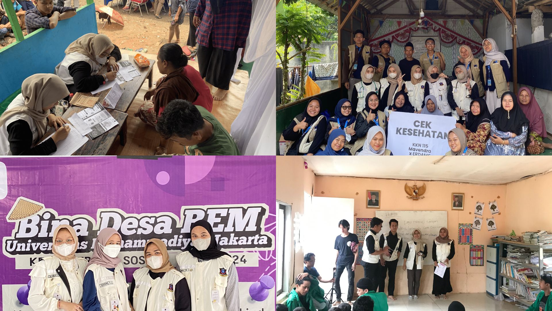  Beberapa Kegiatan Sosial Kemasyarakatan Dari Kader Muhammadiyah - Dokumentasi Pribadi 