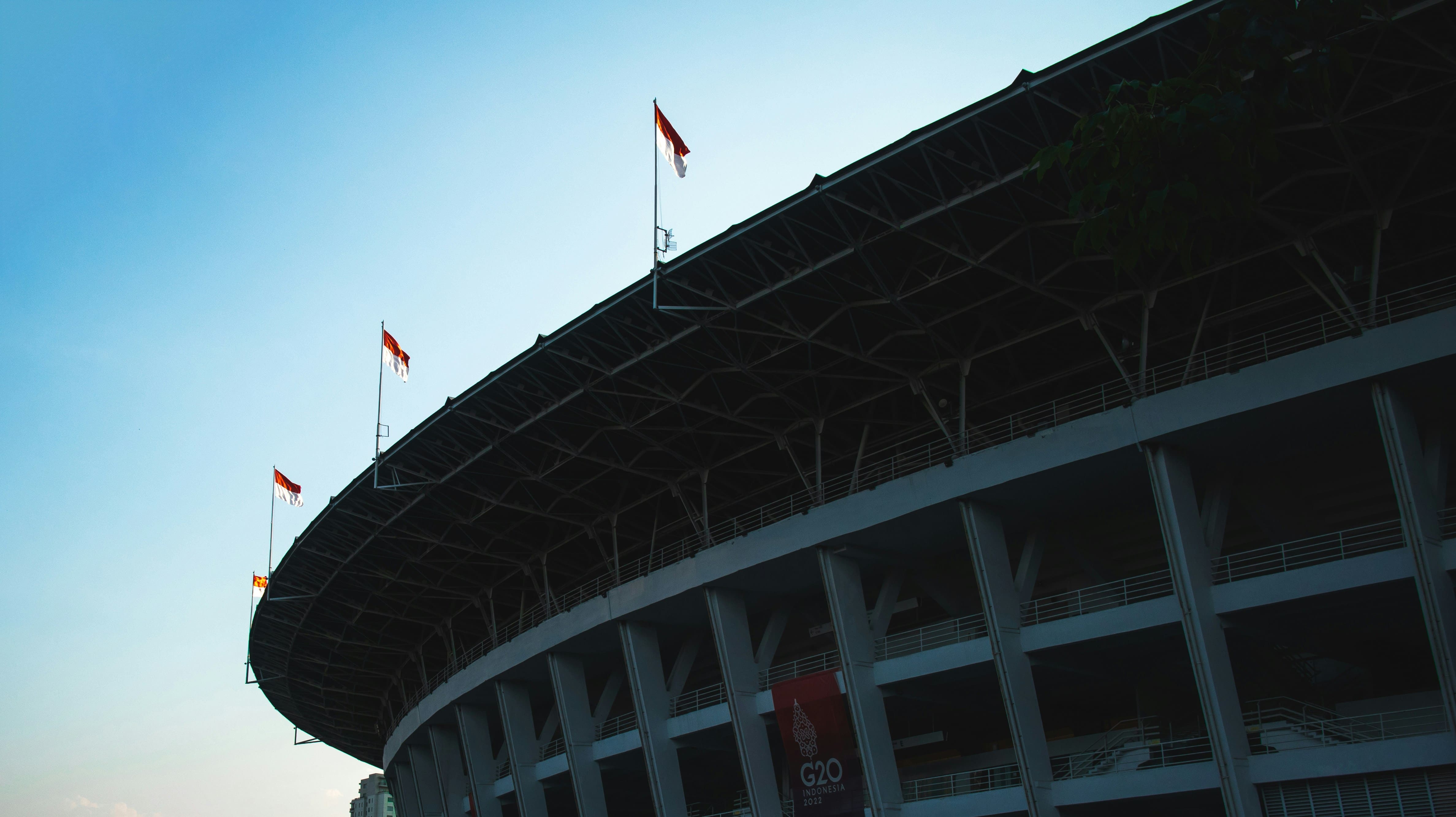 Gambar bagian atap GBK