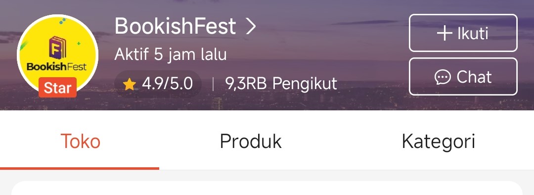 Bookish Fest, sumber : dokumentasi pribadi