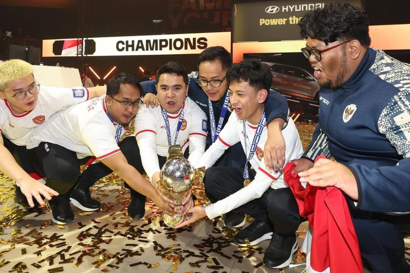 Kemenangan Timnas Indonesia dalam FIFAe World Cup 2024 kategori konsol | Foto: instagram.com/fifae