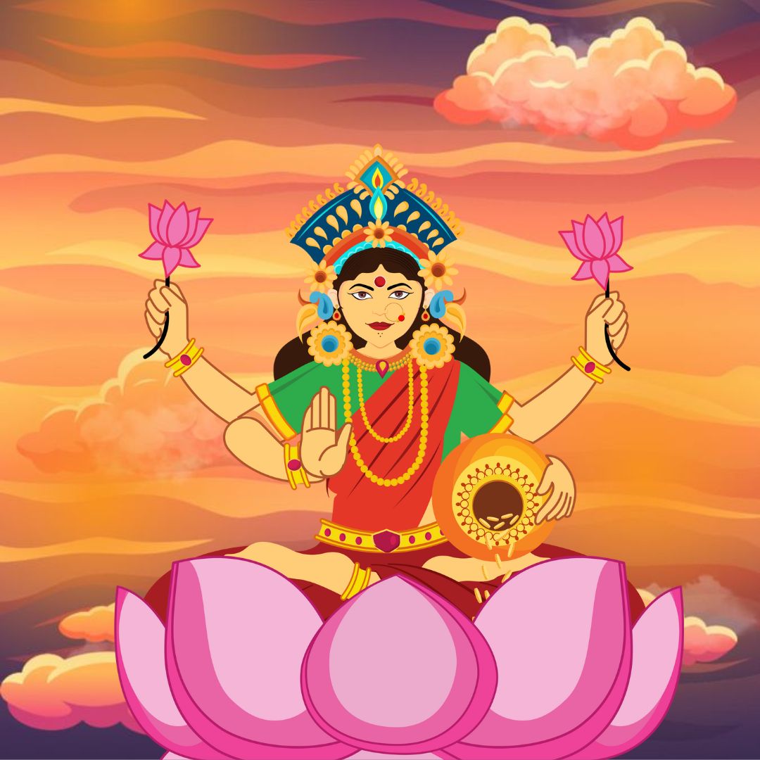 Ilustrasi Dewi Saraswati | Sumber Foto: Canva Mona Lestari.