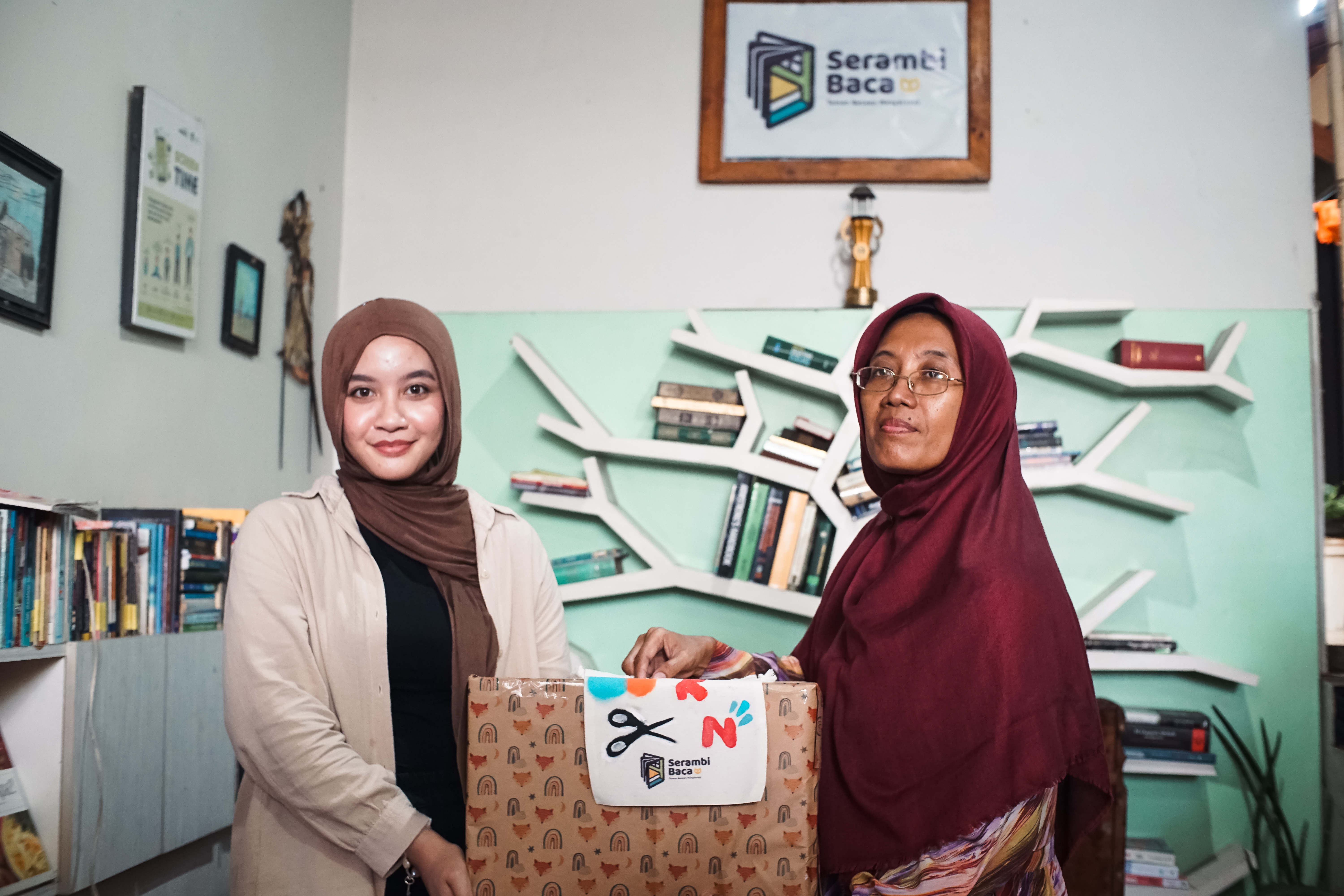 LitVenture, Teruntuk Project, TBM Serambi Baca