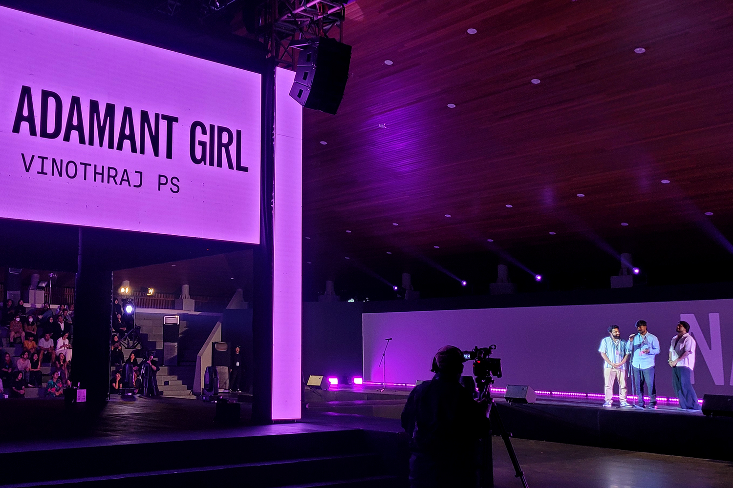 Film India The Adamant Girl sutradara Vinothraj PS meraih Nativa Award di Alternativa Film Awards 2024 Yogyakarta - Foto Ang Tek Khun