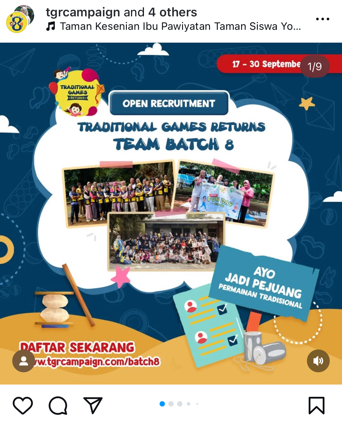 Komunitas TGR/Meta Indonesia