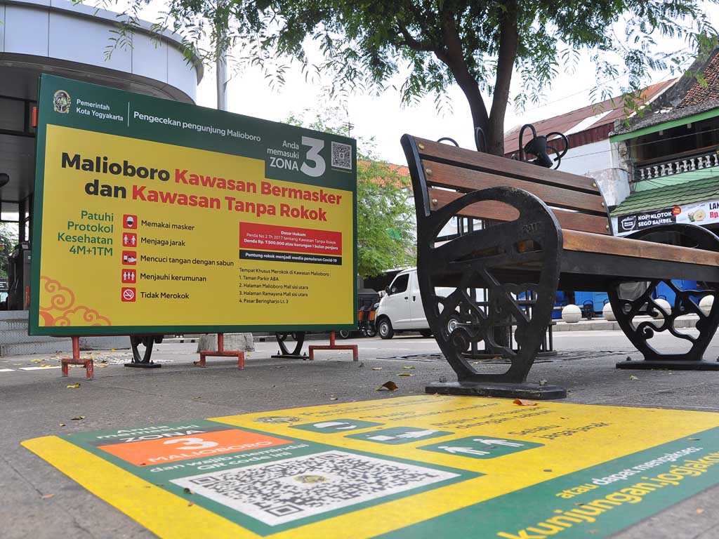 Himbauan baliho di sepanjang Jalan Malioboro sudah diterapkan. | Tagar.id