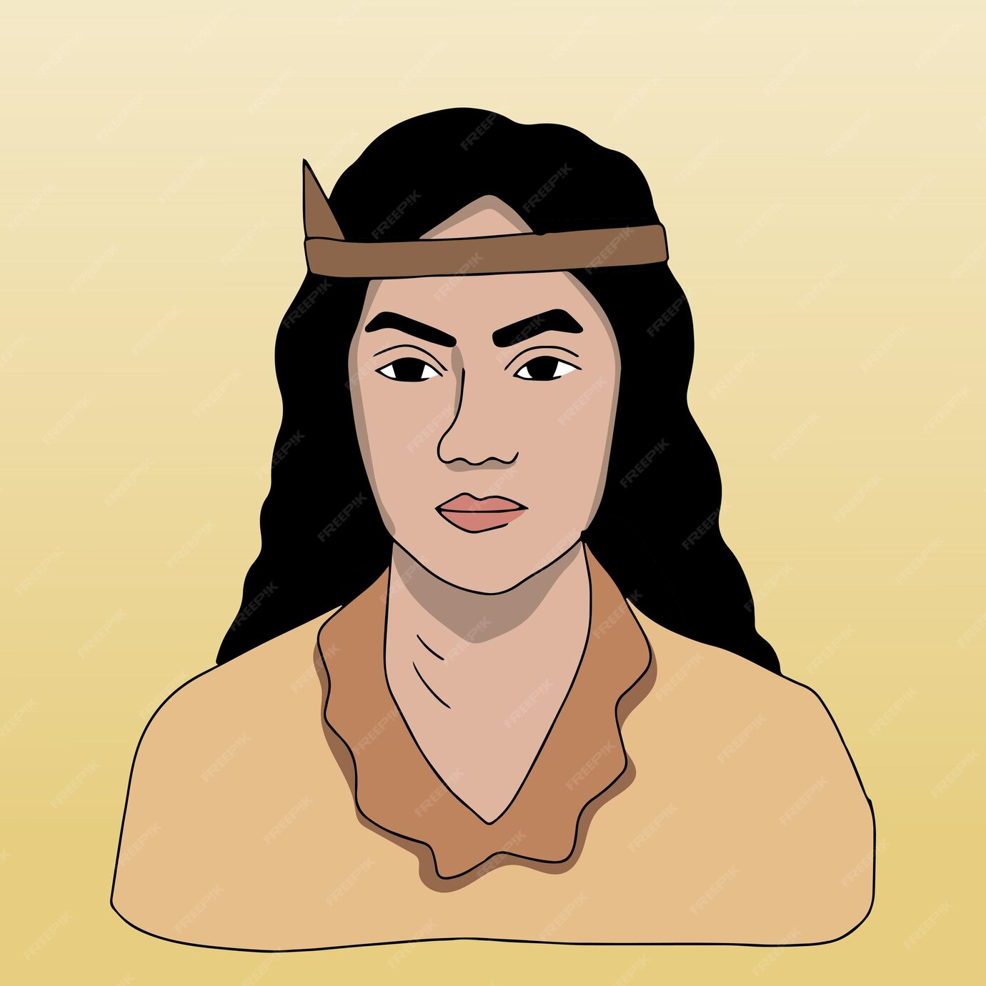 Ilustrasi Christina Martha Tiahahu Pahlawan Maluku